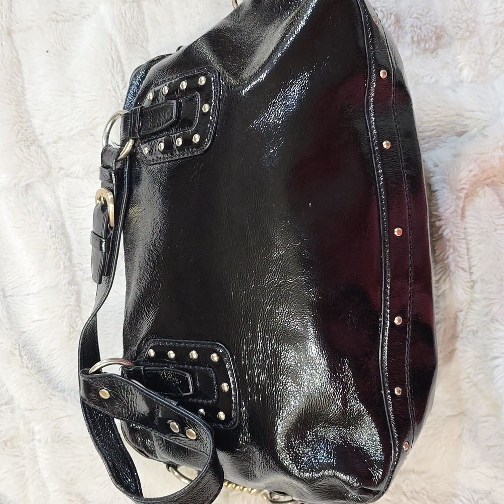 Patent leather designer Michael Kors luxury handbag - Picture 6 of 10